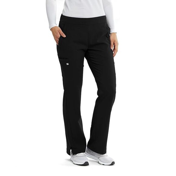 Grey's Anatomy ''Signature' Astra Pant' Scrub Bottoms black small women’s  pants - Picture 1 of 10